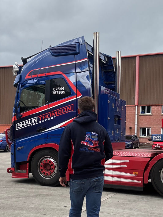 The Shaun Thomson Truck Hoodie! Embroidered!